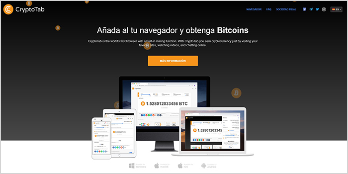 cryptotab app para minar bitcoin gratis 