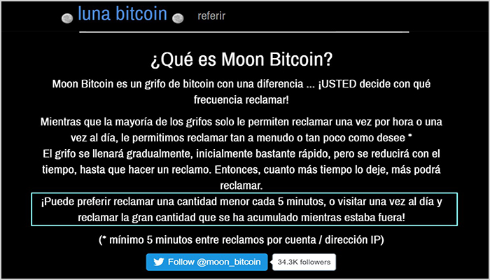 reclamar en moon bitcoin para ganar satoshis gratis