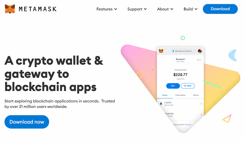Crear cuenta en metamask