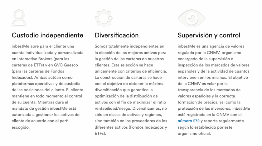 Fiabilidad de inbestme