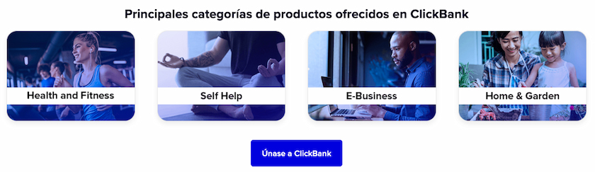 productos disponibles en clickbank